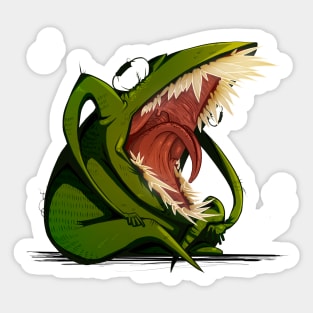 Frog Reeeeeee Sticker